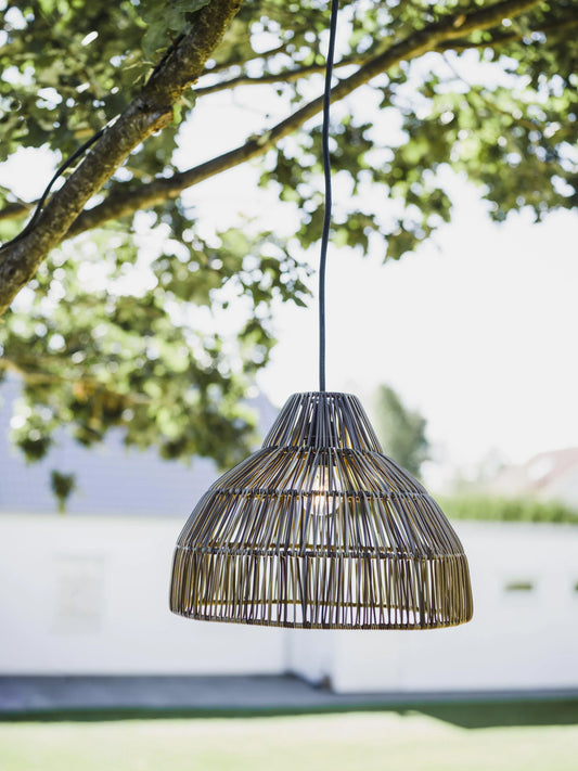 Bao Takskärm - Natur/Grå 40cm - PR Home - Ljusvaruhuset