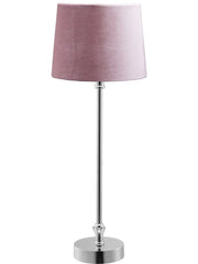 Liam bordslampa - med rosa skärm 59cm - PR Home - Ljusvaruhuset