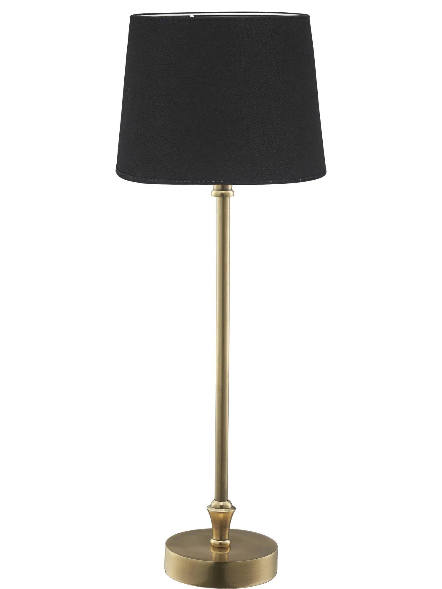 Liam bordslampa - med svart skärm 59cm - PR Home - Ljusvaruhuset