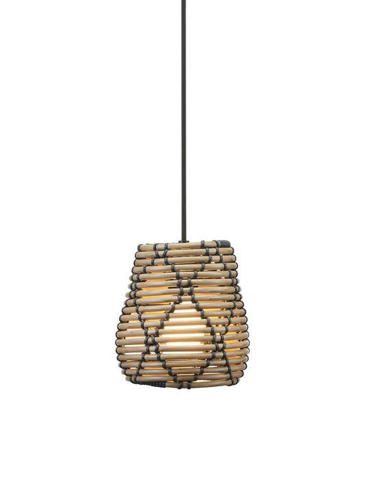 Lollo Takskärm - Natur/svart 18cm - PR Home - Ljusvaruhuset