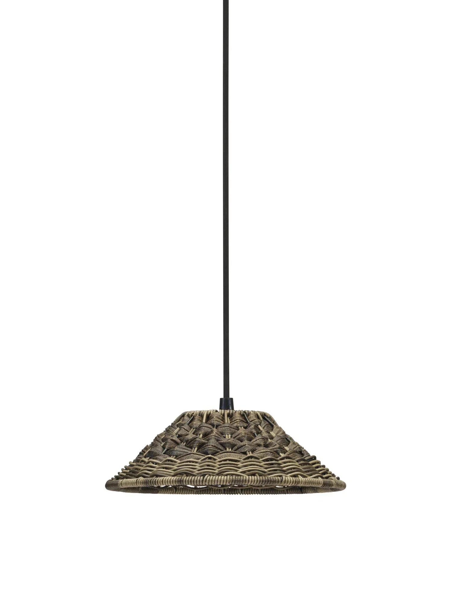 Lisen Takskärm - Brun natur 27cm - PR Home - Ljusvaruhuset