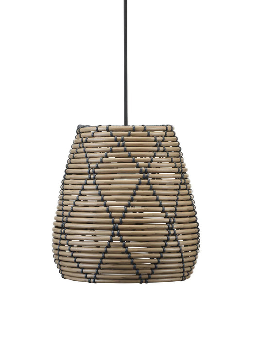 Lollo Takskärm - Natur/svart 28cm - PR Home - Ljusvaruhuset