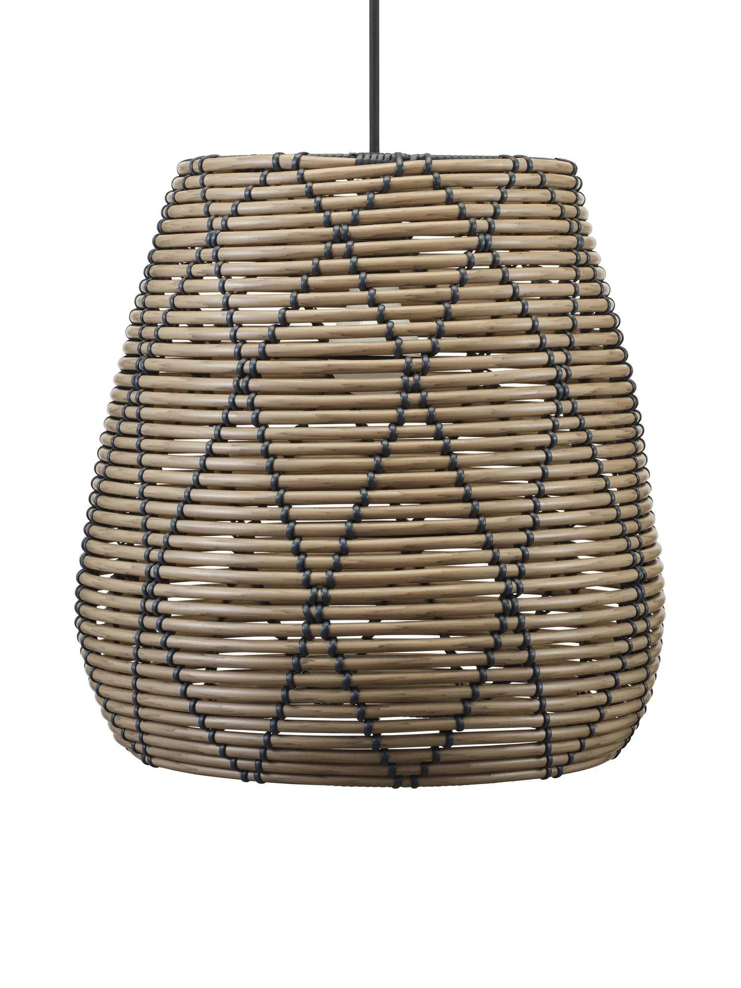 Lollo Taklampa - Natur/svart 38cm - PR Home - Ljusvaruhuset