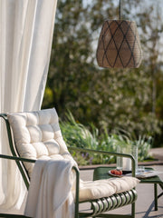 Lollo Taklampa - Natur/svart 38cm - PR Home - Ljusvaruhuset