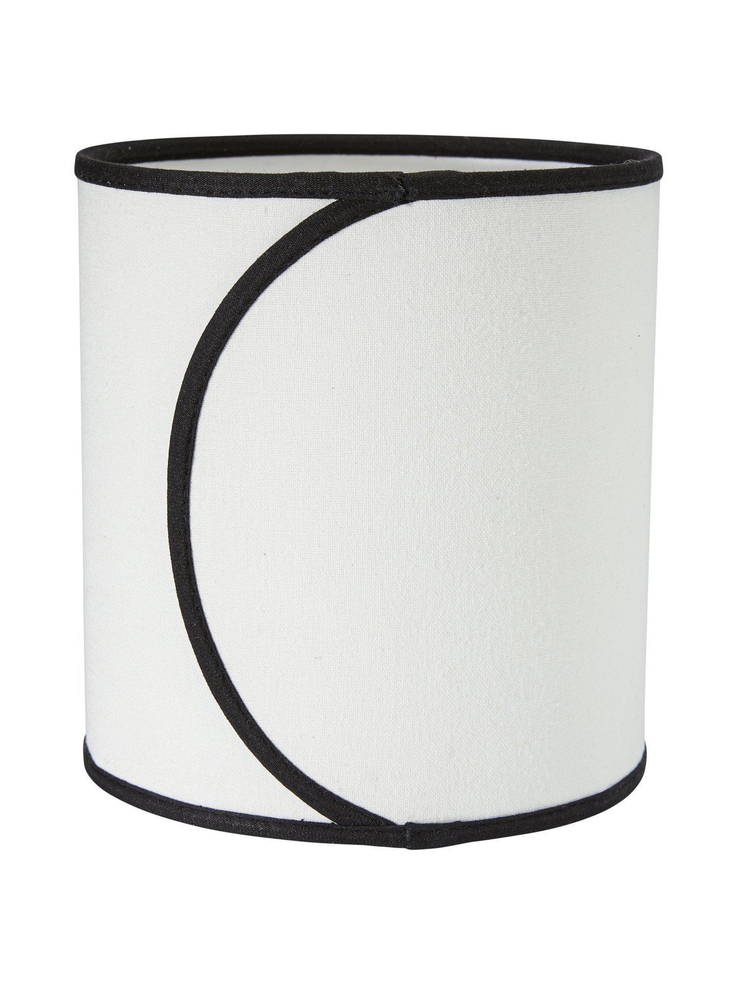 Celyn Ava lampskärm - Offwhite/svart 20cm - PR Home - Ljusvaruhuset