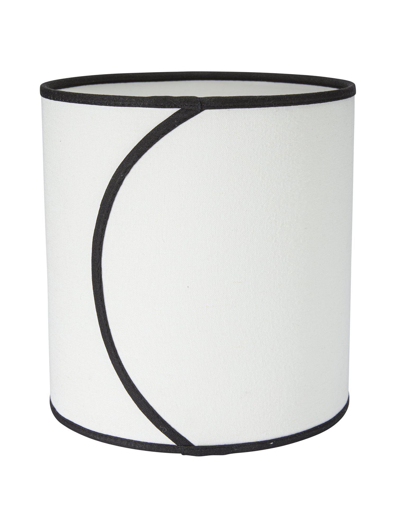 Celyn Ava lampskärm - Offwhite/svart 25cm - PR Home - Ljusvaruhuset