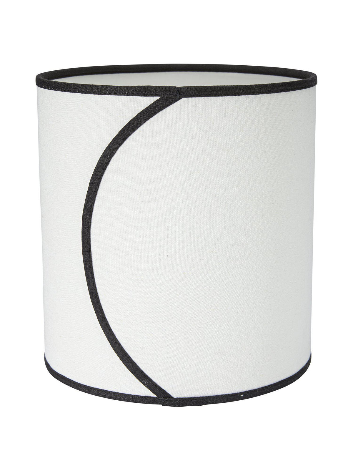 Celyn Ava lampskärm - Offwhite/svart 25cm - PR Home - Ljusvaruhuset