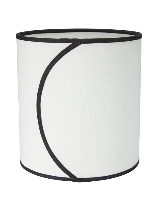 Celyn Ava lampskärm - Offwhite/svart 25cm - PR Home - Ljusvaruhuset