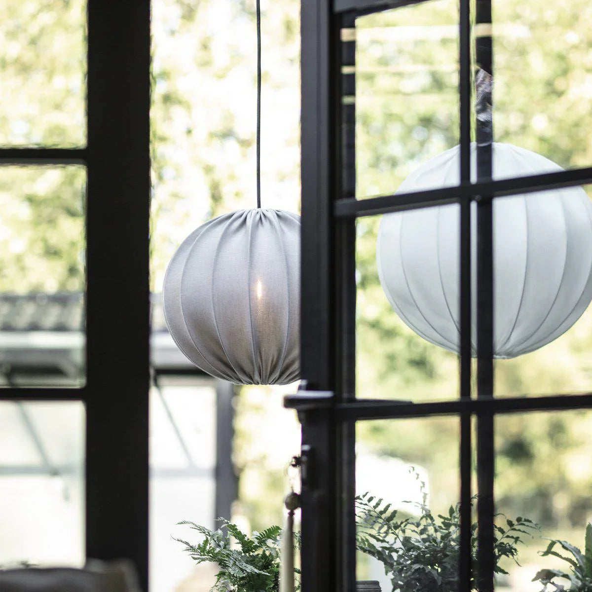 Alva Utomhusskärm - Etamine Grå 40cm - PR Home - Ljusvaruhuset