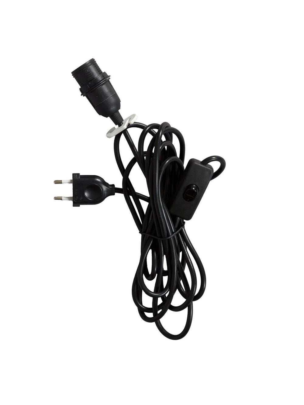 Sladdställ plast SV - 3,5m med brytare E14 - PR Home - Ljusvaruhuset