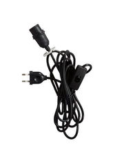 Sladdställ plast SV - 3,5m med brytare E14 - PR Home - Ljusvaruhuset