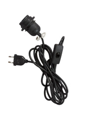 Sladdställ plast SV - 3,5m med brytare E27 - PR Home - Ljusvaruhuset