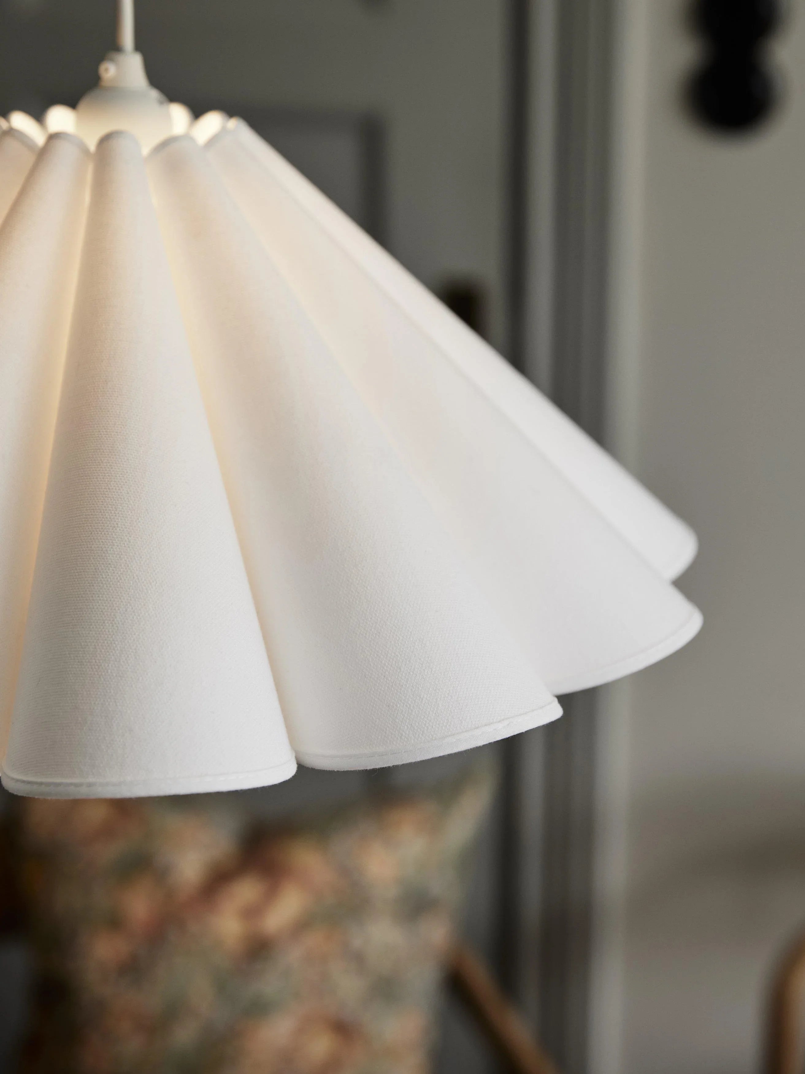 Freja Takskärm - Franza Vit 45cm - PR Home - Ljusvaruhuset