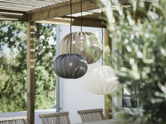 Hilma Takskärm - Jersey Vit 40cm - PR Home - Ljusvaruhuset