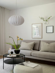 Hilma Takskärm - Franza Vit 40cm - PR Home - Ljusvaruhuset