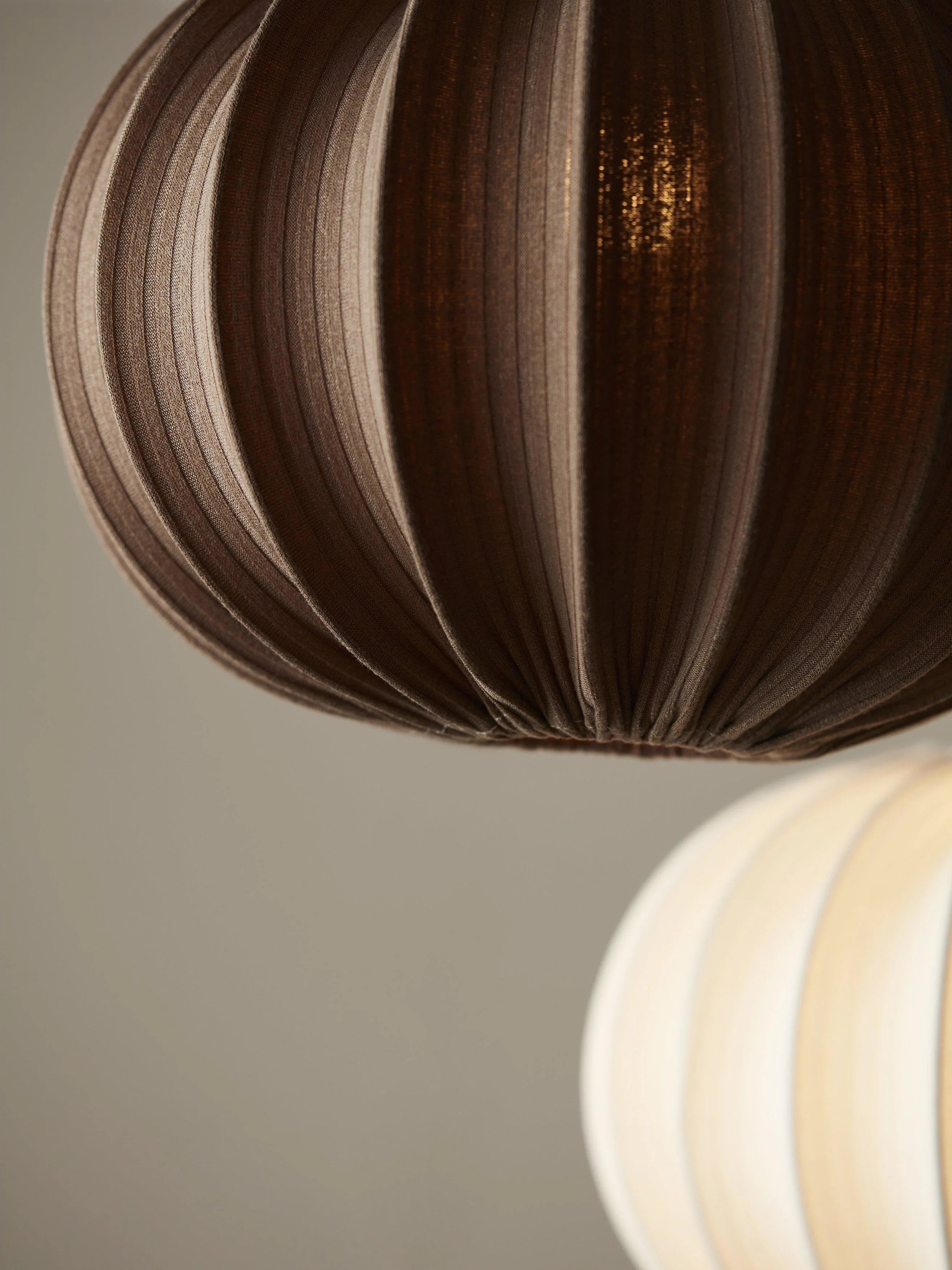 Hilma Takskärm - Jersey Nougat 50cm - PR Home - Ljusvaruhuset