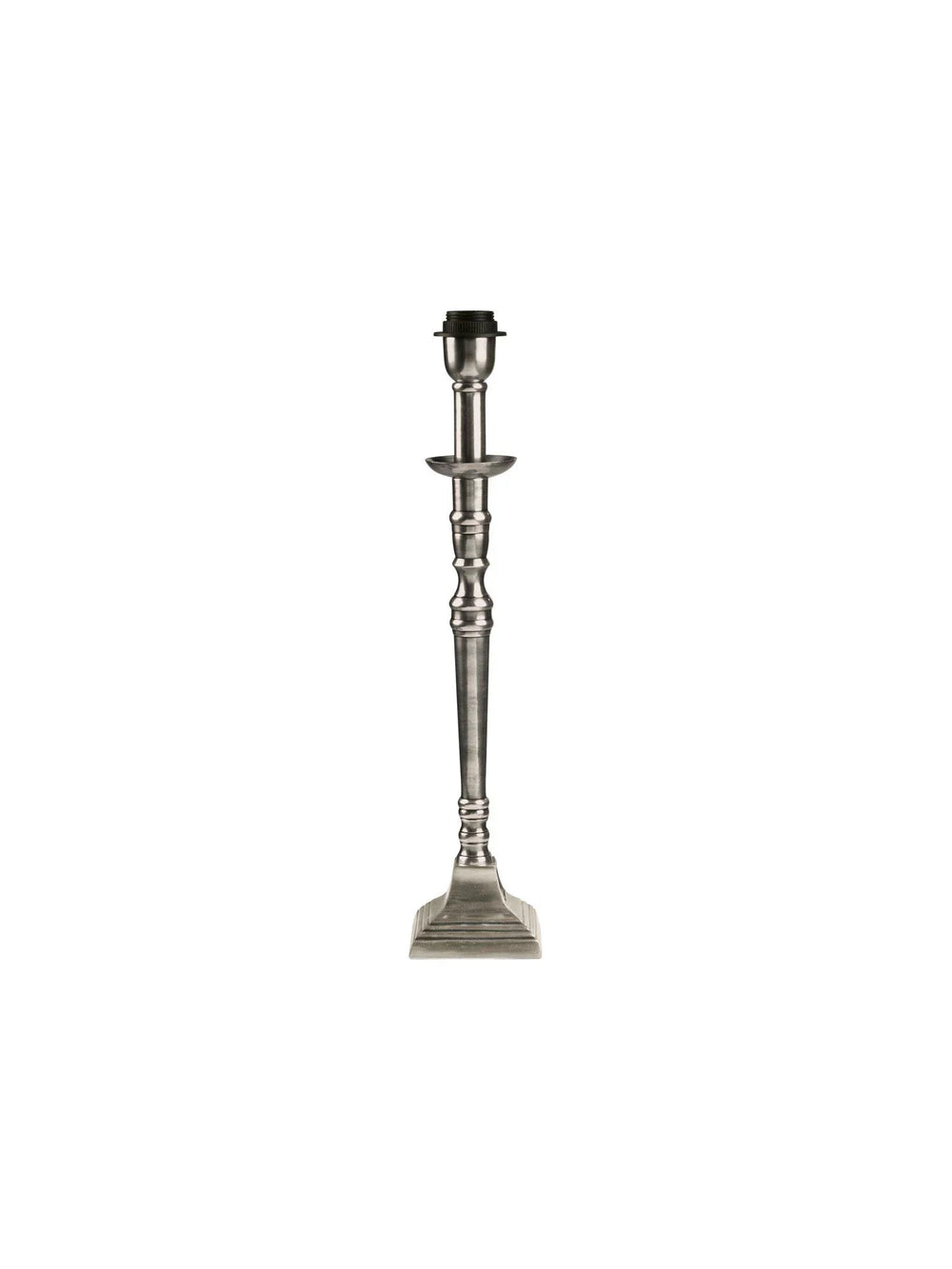Salong Lampfot - Antiksilver 53cm - PR Home - Ljusvaruhuset
