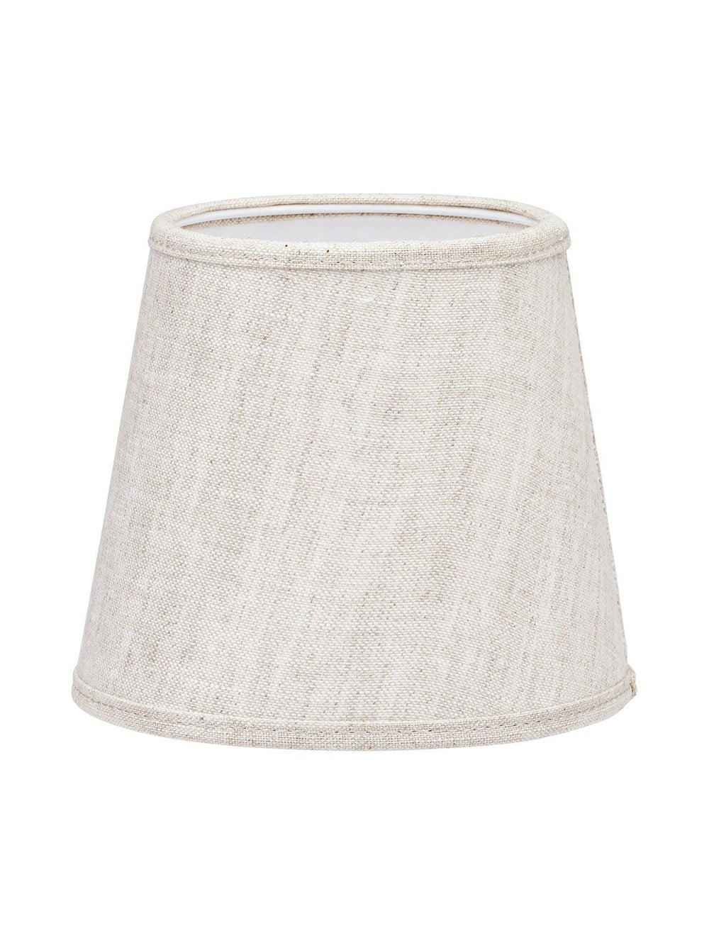 Mia Lampskärm - Lin Natur/vit 14cm - PR Home - Ljusvaruhuset