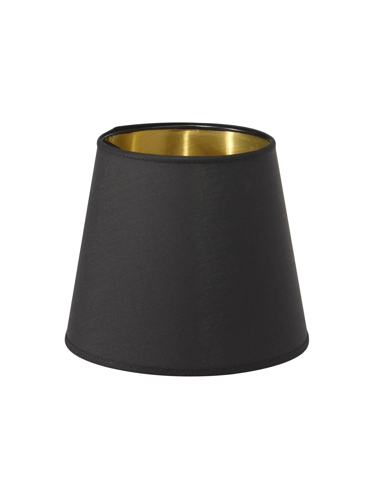 Mia Lampskärm - Svart/Guld 17cm - PR Home - Ljusvaruhuset