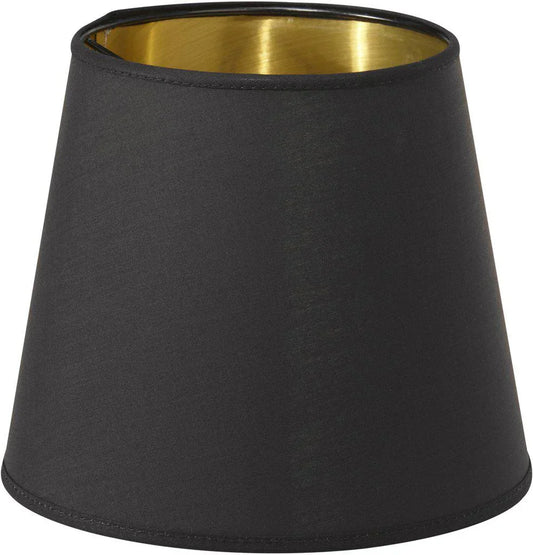 Mia Lampskärm - Svart/Guld 17cm - PR Home - Ljusvaruhuset