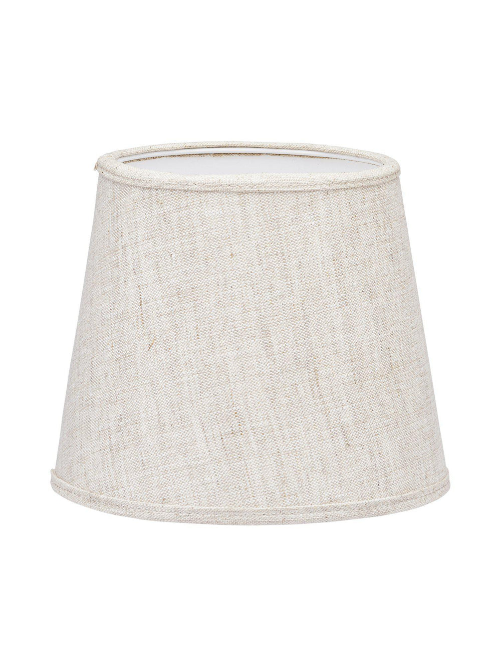 Mia Lampskärm - Lin Natur/vit 17cm - PR Home - Ljusvaruhuset