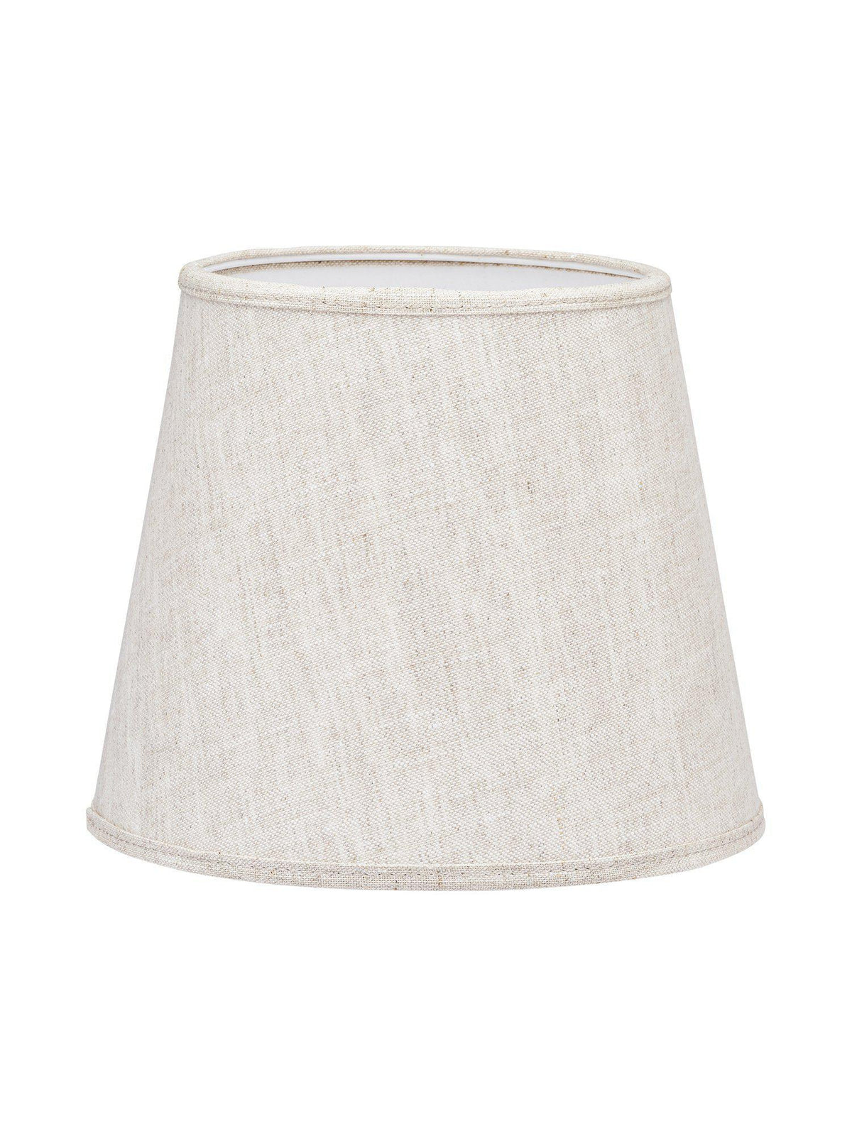 Mia Lampskärm - Lin Natur/vit 20cm - PR Home - Ljusvaruhuset
