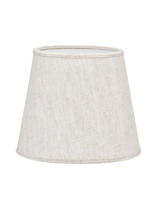 Mia Lampskärm - Lin Natur/vit 20cm - PR Home - Ljusvaruhuset