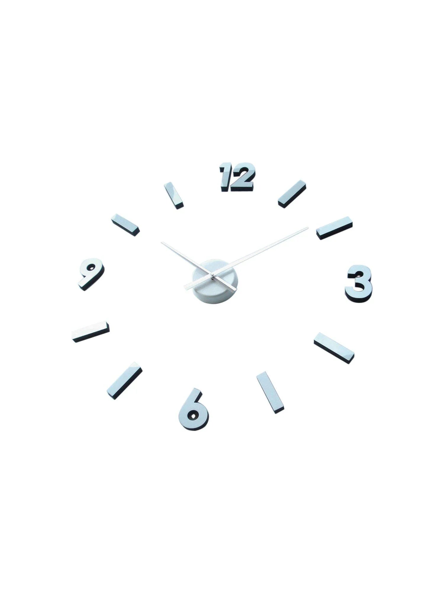 Numbers clock - Vit 12cm - PR Home - Ljusvaruhuset