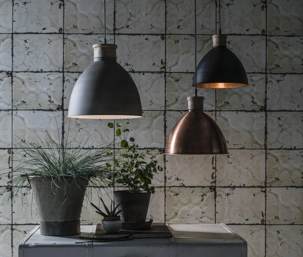 Roseville Taklampa - Svart 42cm - PR Home - Ljusvaruhuset