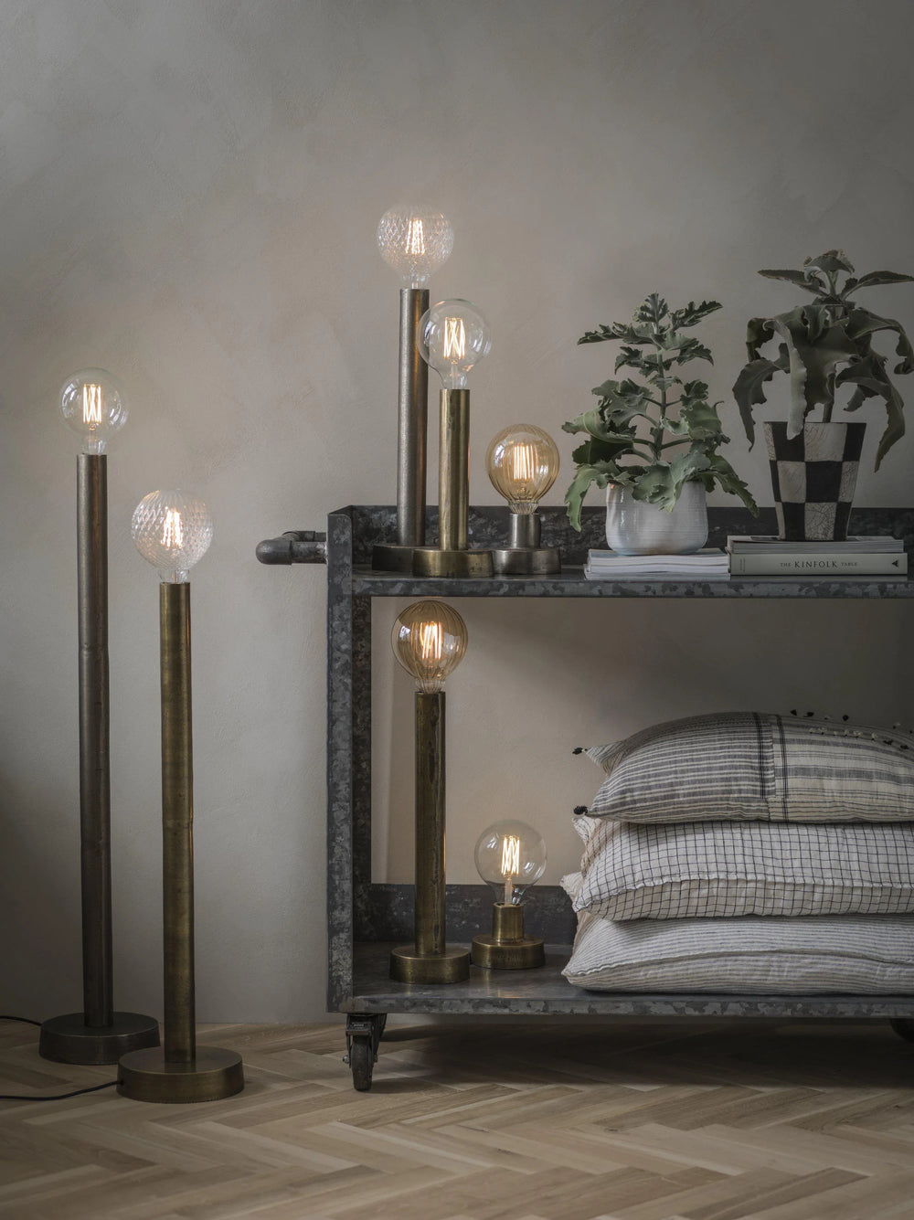 Notice bord/golv - Råmässing 100cm - PR Home - Ljusvaruhuset