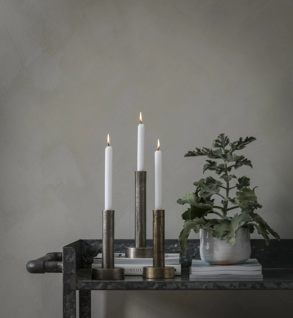 Notice Ljusstake - Råsilver 21cm - PR Home - Ljusvaruhuset