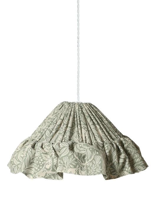 Stina Taklampa - Eldertree Grön 40cm - Borås tapeter - Ljusvaruhuset