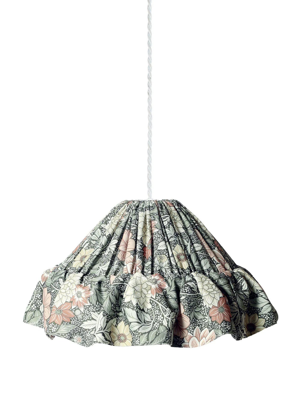 Stina Taklampa - Dahlia Grön 40cm - Borås tapeter - Ljusvaruhuset