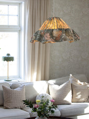 Stina Taklampa - Dahlia Grön 40cm - Borås tapeter - Ljusvaruhuset