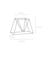 Scala Lampskärm - Florenzo Stone 24cm - PR Home - Ljusvaruhuset