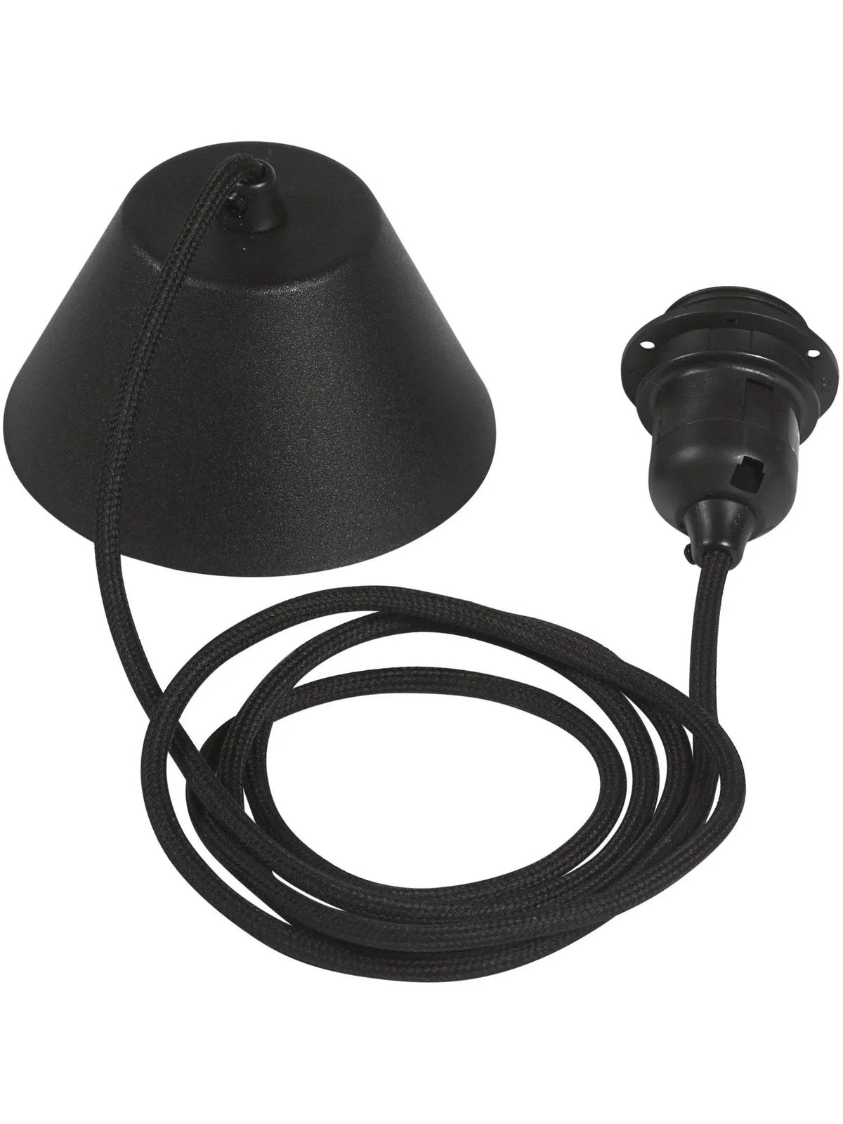 Takupphänge textil - Svart 2,1m - PR Home - Ljusvaruhuset