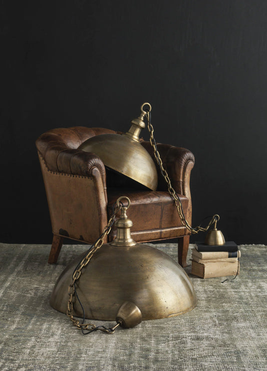 Liverpool Taklampa - Råmässing 70cm - PR Home - Ljusvaruhuset