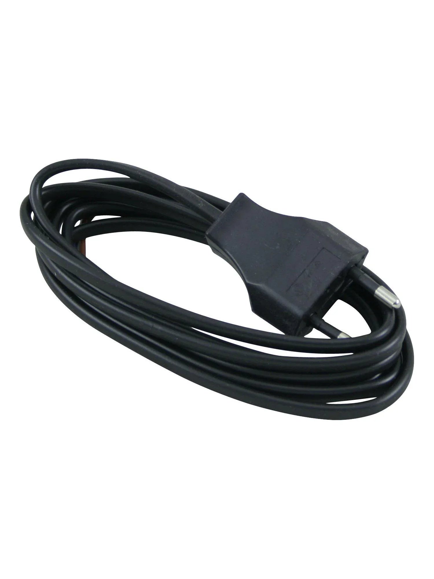 Sladdställ 2M, EU - Svart, Flat 2x0,75 - PR Home - Ljusvaruhuset